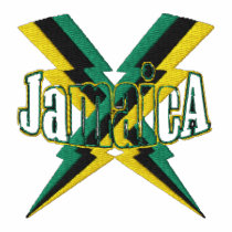 Jamaica bolts 350 Jamaican flag embroidered shirts