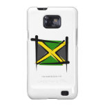 Jamaica Brush Flag Samsung Galaxy SII Cover