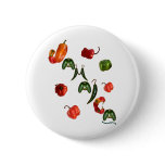 Jamaica Chili Peppers buttons