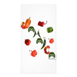 Jamaica Chili Peppers Custom Photo Card