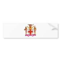 Jamaica coat of arms bumper stickers