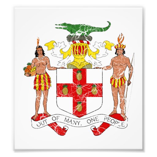Jamaica Coat Of Arms Photo Print Zazzle
