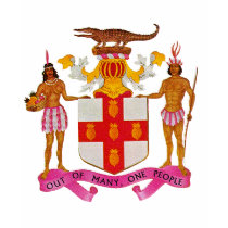 Jamaica coat of arms t-shirts
