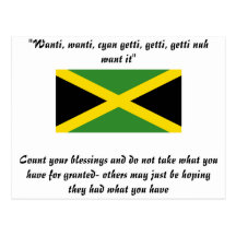 Jamaica designs postcard