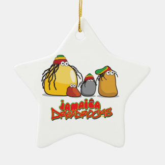 Jamaica DreadRocks Christmas Ornaments