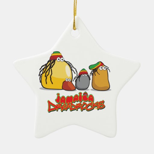 jamaica dreadrocks double sided star ceramic christmas jamaica dreadrocks double sided star ceramic christmas
