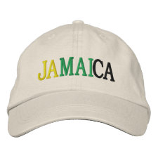 JAMAICA zazzle_embroideredhat