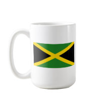 Jamaica Flag and Map Mug by FlagAndMap Jamaica Flag and Map Mug