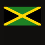 Jamaica Flag Map Spaghetti Top