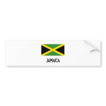 Jamaica Flag bumper stickers