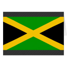 Jamaica Flag Card