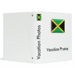 Jamaica Flag Jewel Vinyl Binders