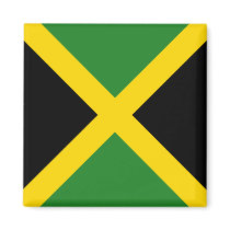 Jamaica Flag Magnet by FlagAndMap Jamaica Flag Magnet