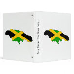 Jamaica Flag Map full size Binder