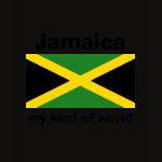 Jamaica Flag Map Text Ladies Baby Doll