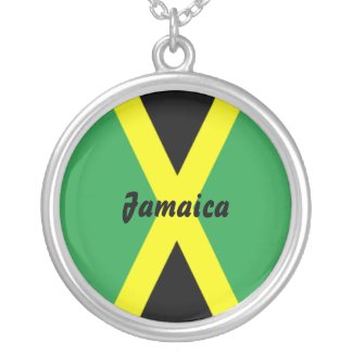 Jamaica Flag Necklace
