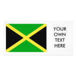 Jamaica Flag Custom Photo Card