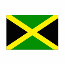 Jamaica flag photo sculptures