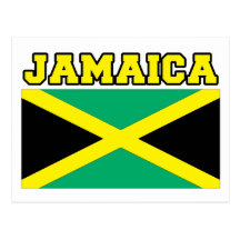 Jamaica Flag Post Card