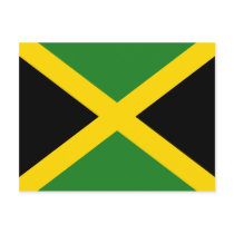 Jamaica Flag Postcard