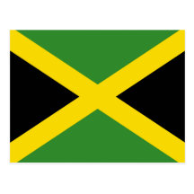 Jamaica Flag Postcard