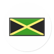 Jamaica Flag stickers