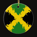 Jamaica Gnarly Flag ornaments