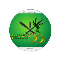 Jamaica Independence Celebration Clock