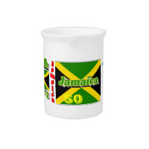 Jamaica independence day pitcher