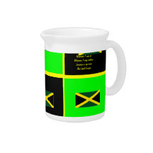 Jamaica independence day pitcher