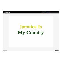 Jamaica Is My Country Laptop Skin