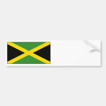 Jamaica – Jamaican National Flag Bumper Sticker