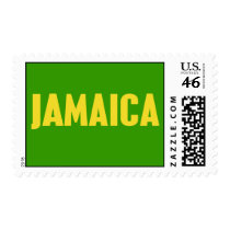 Jamaica Logo Postage Stamp by brev87 Jamaica Logo Postage Stamp