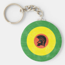 Jamaica Mod Target Keychain