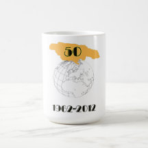 Jamaica on top of the word cup mugs