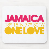 Jamaica One Love Mousepad mousepads
