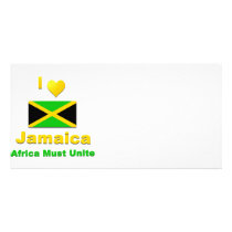 Jamaica Personalized Photo Card
