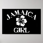 Jamaica Pink Girl Print