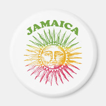 Jamaica Refrigerator Magnet