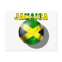 Jamaica Reggae Boyz Soccer fans shop postcards by SoccerJersey Jamaica Reggae Boyz Soccer fans shop postcards