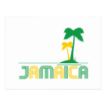Jamaica Retro Postcard