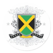 Jamaica Shield 2 Sticker