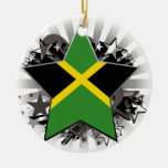 Jamaica Star Christmas Ornament