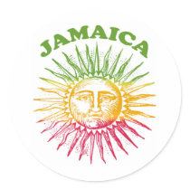 Jamaica stickers