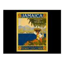 Jamaica the gem of the tropics post card
