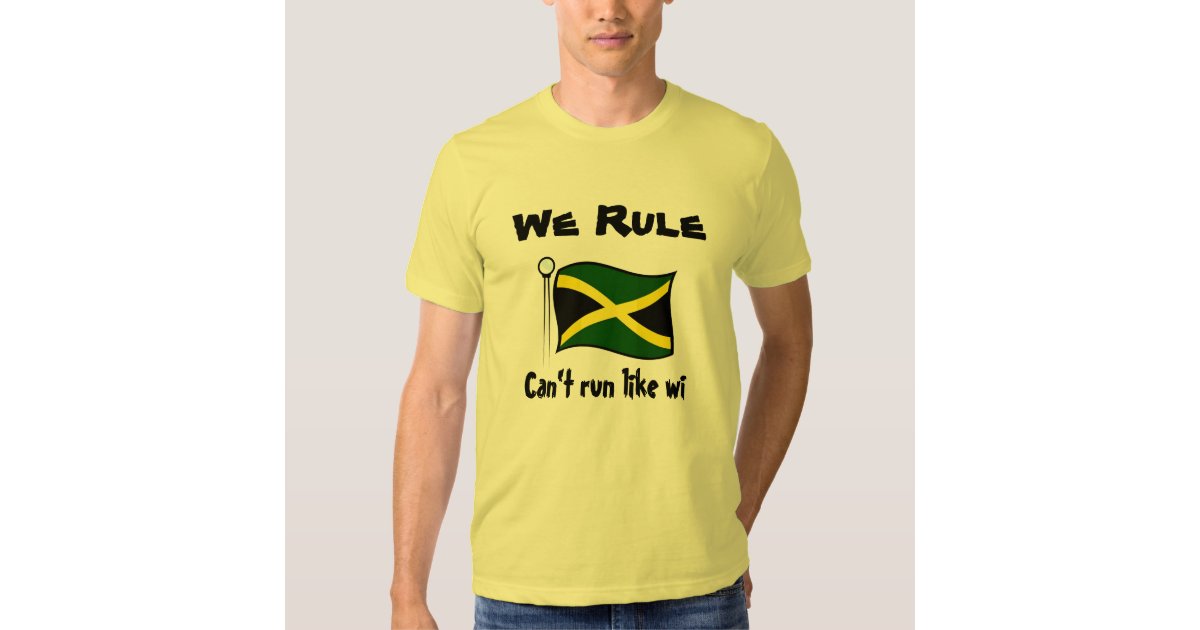 Jamaica track and field tshirts Zazzle