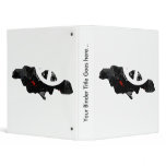 Jamaica Trendy Peace Sign with Jamaican map 3 Ring Binder