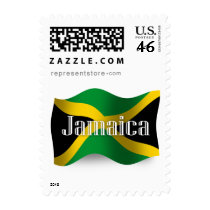 Jamaica Waving Flag Stamps