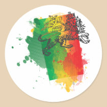 Jamaica Zion Lion Sticker