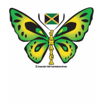 Jamaican Butterfly T-shirt